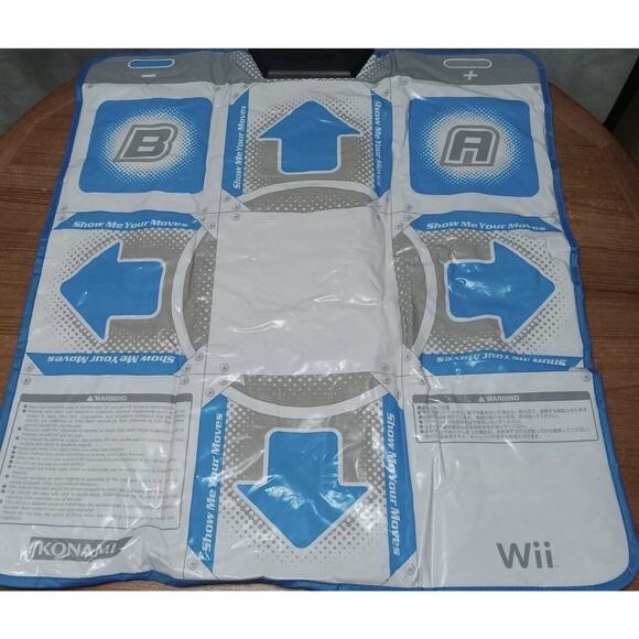 Konami DDR Dance Dance Revolution Dance Pad Mat Nintendo Wii + Gamecube Tested - Picture 1 of 7